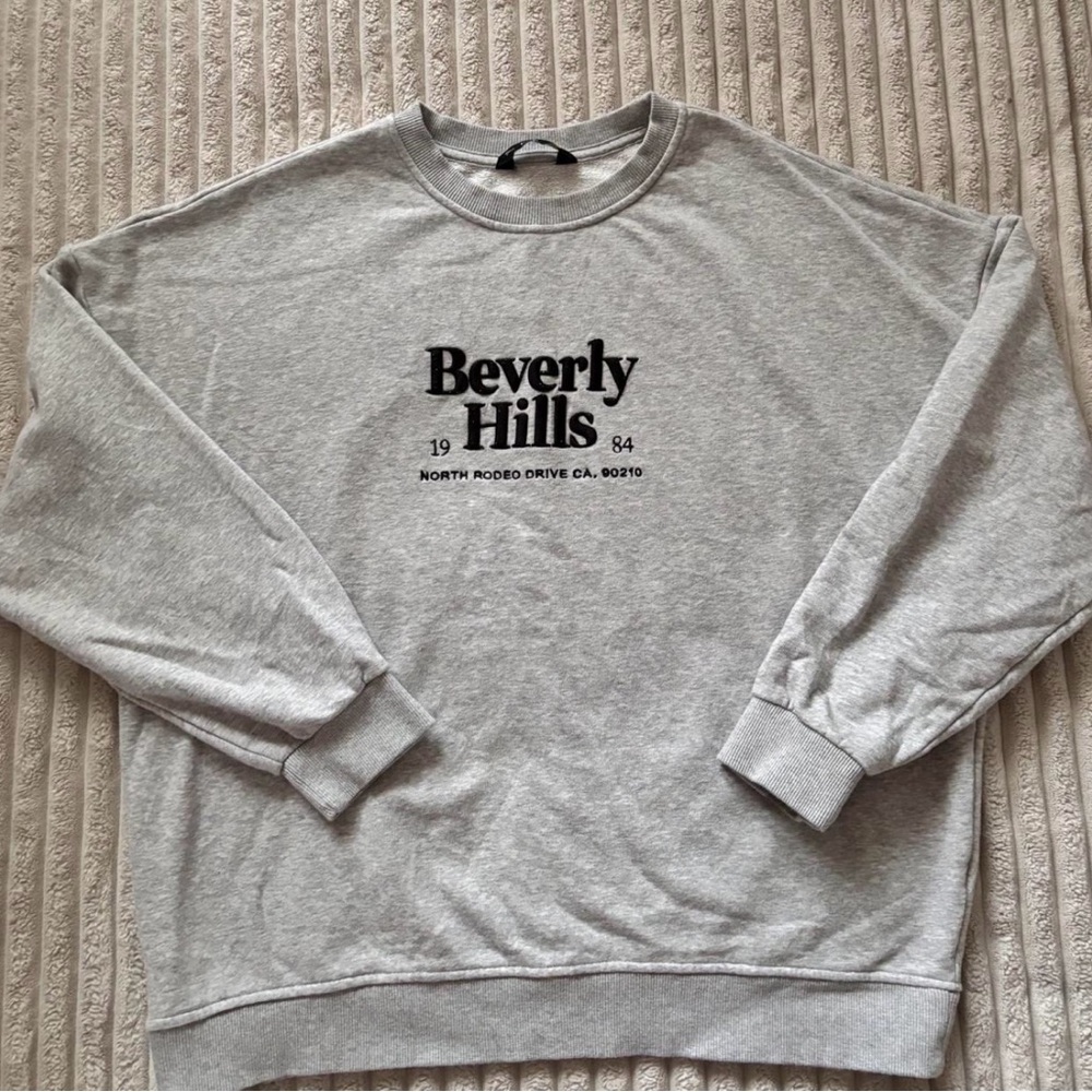 F&F Light Gray Women's Sweatshirt